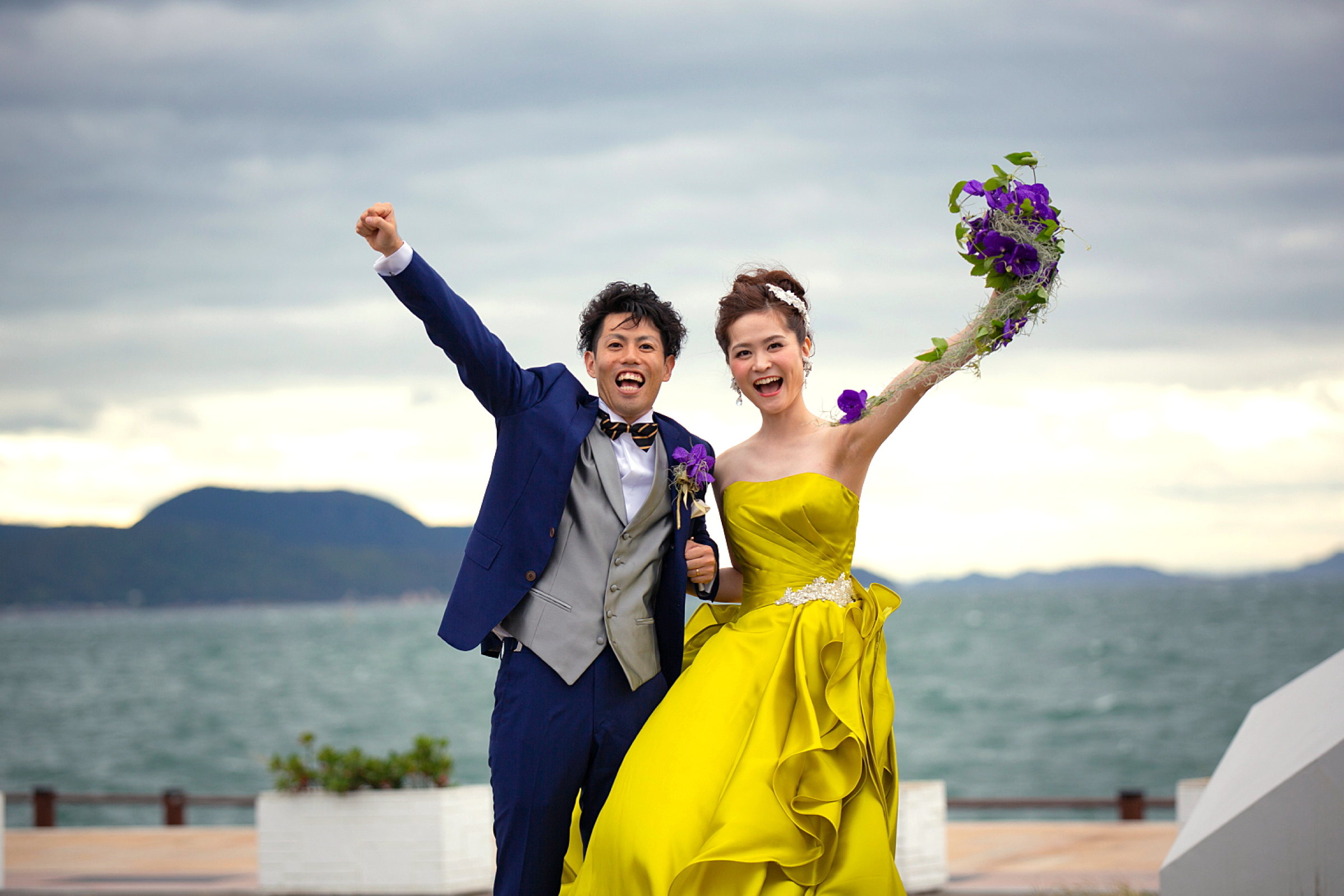 結婚式から2次会まで「旅のはじまり」をテーマにとことんこだわったウエディング