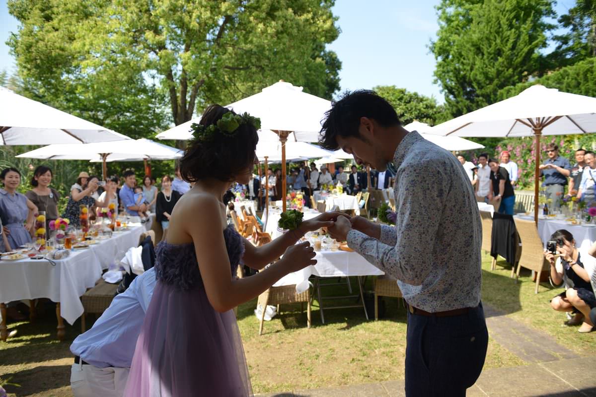 sayury weddingのウエディング