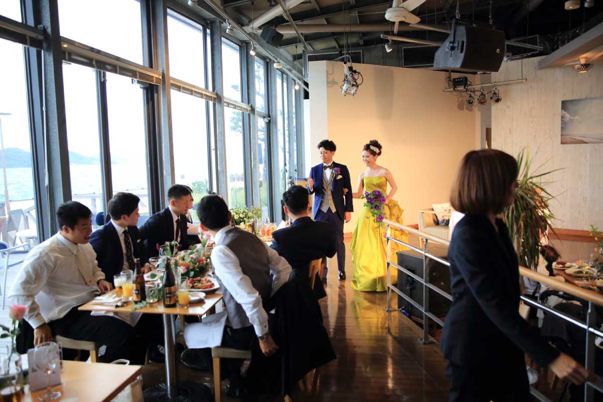 sayury weddingのウエディング