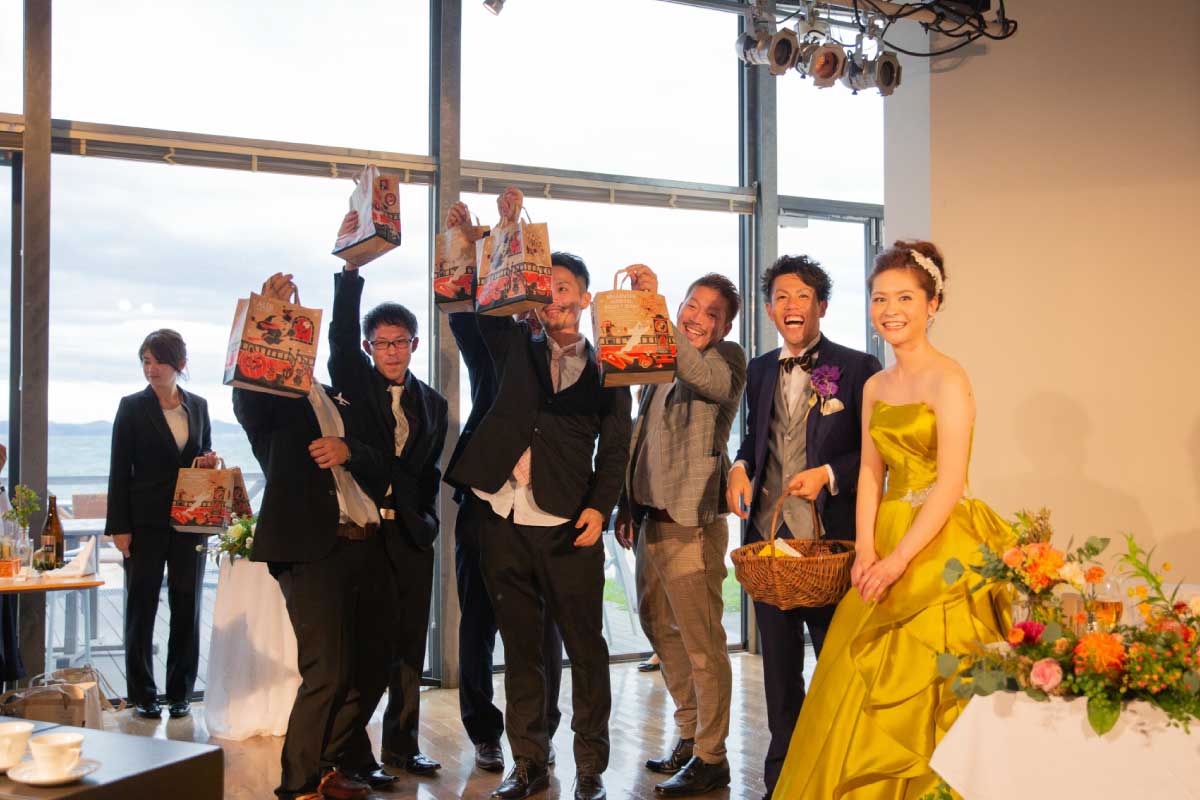 sayury weddingのウエディング